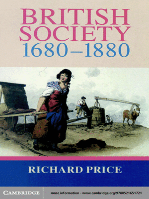 cover image of British Society 1680–1880